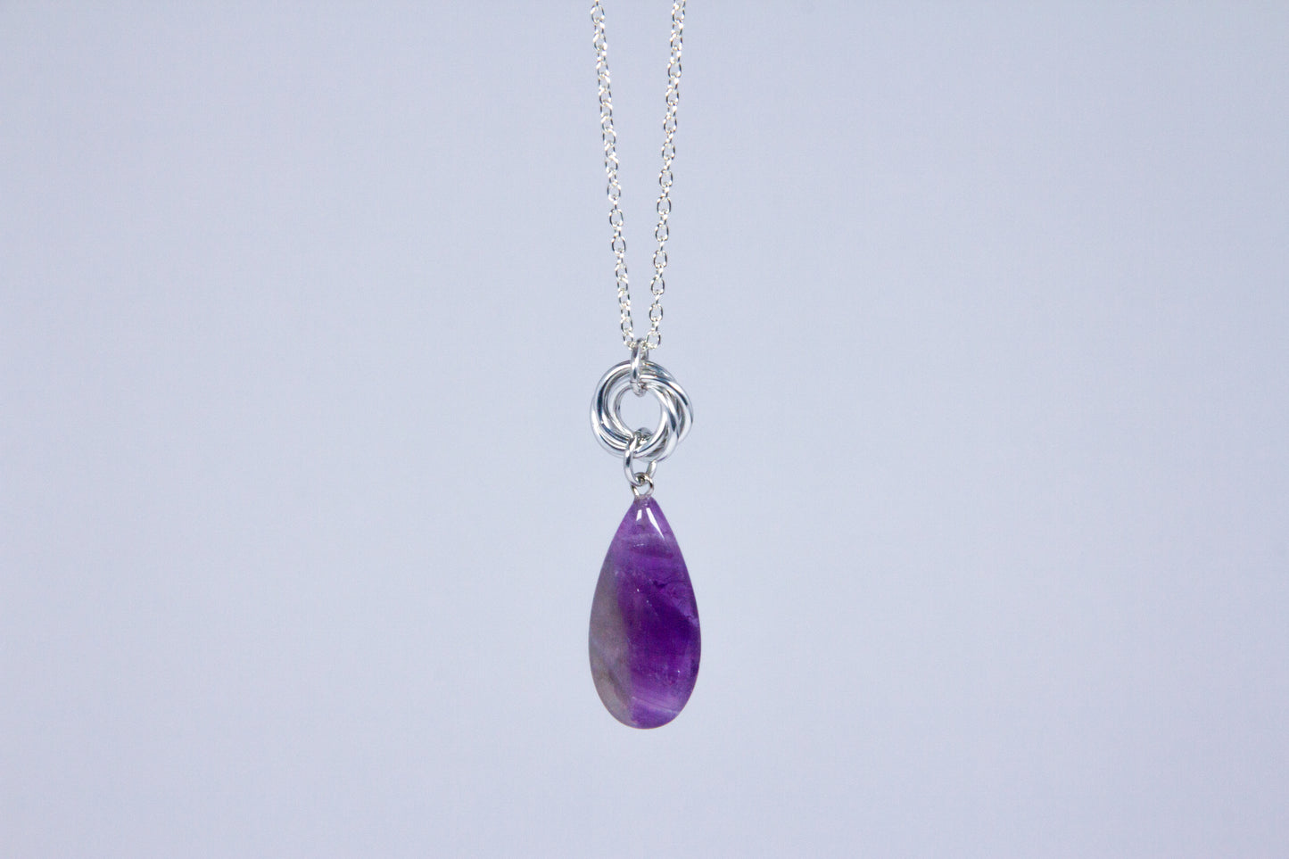 Amethyst Mobius Pendant